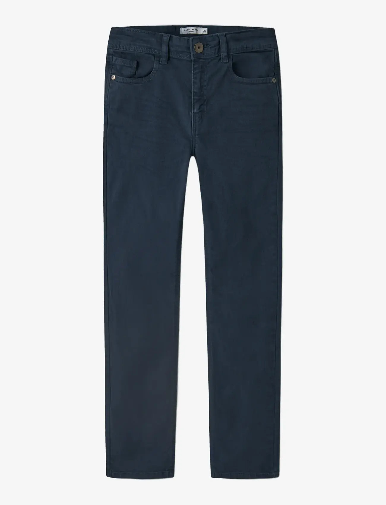 name it - NKMTHEO XSLIM TWI PANT 1111-TP NOOS - liibuvad teksad - dark sapphire - 3