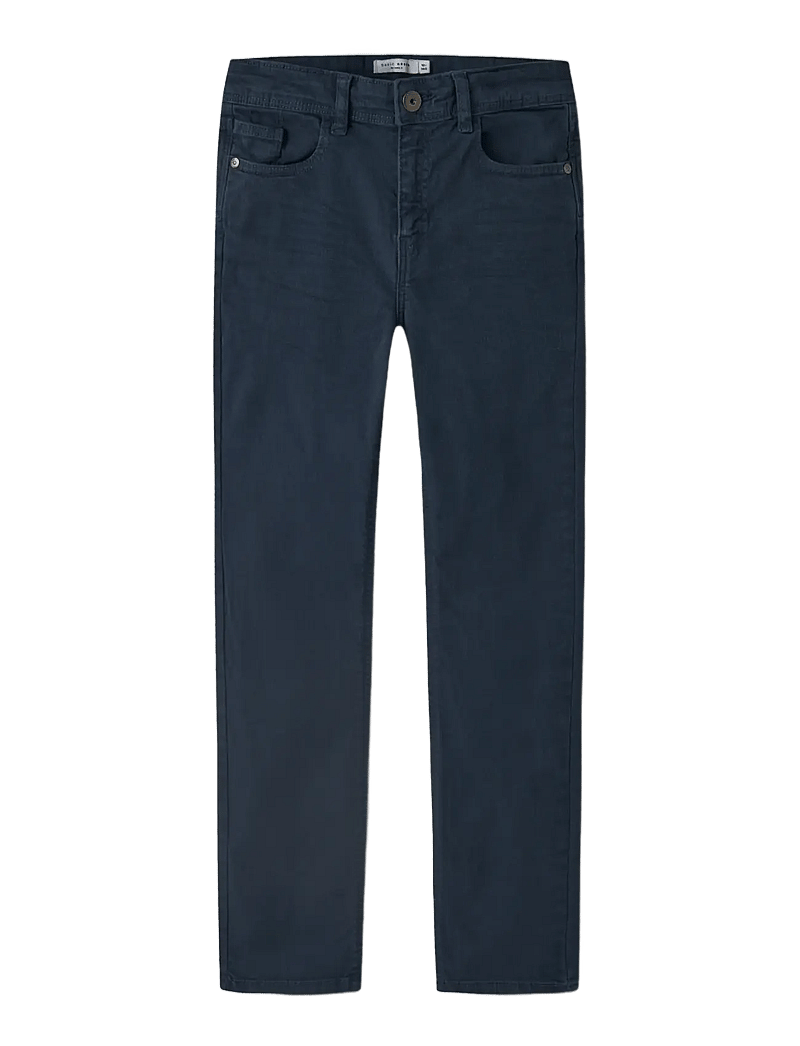 name it - NKMTHEO XSLIM TWI PANT 1111-TP NOOS - liibuvad teksad - dark sapphire - 3