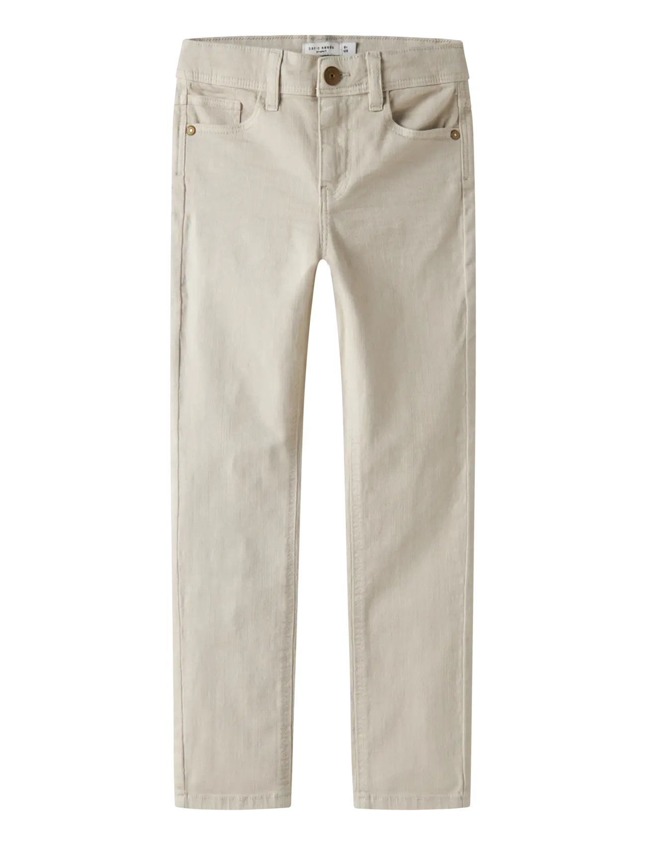 name it NKMTHEO XSLIM TWI PANT 1111-TP NOOS - Jeans - OYSTER GRAY / beige