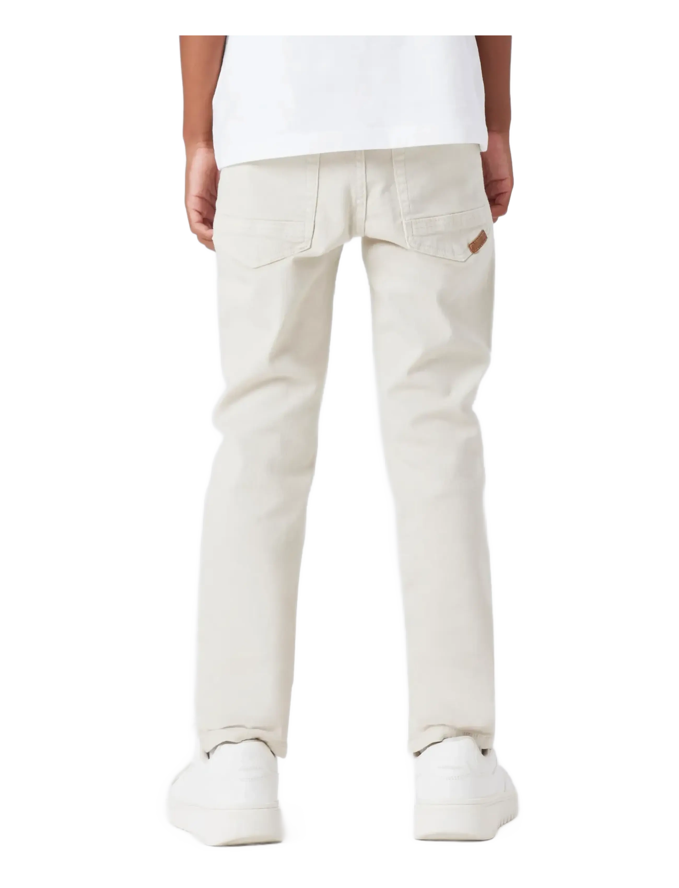 name it - NKMTHEO XSLIM TWI PANT 1111-TP NOOS - skinny jeans - oyster gray - 3