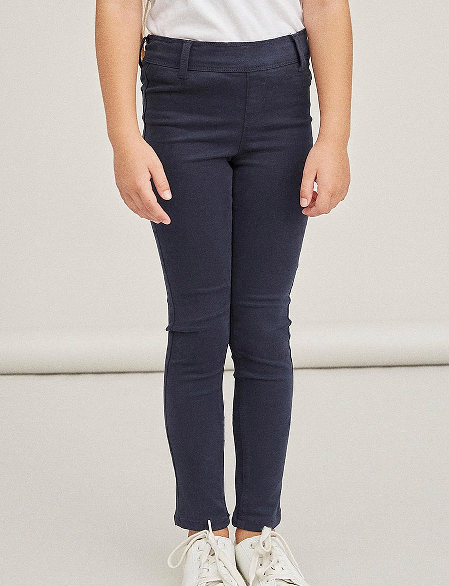 name it - NKFPOLLY TWITOAS LEGGING NOOS - leggings - dark sapphire - 0