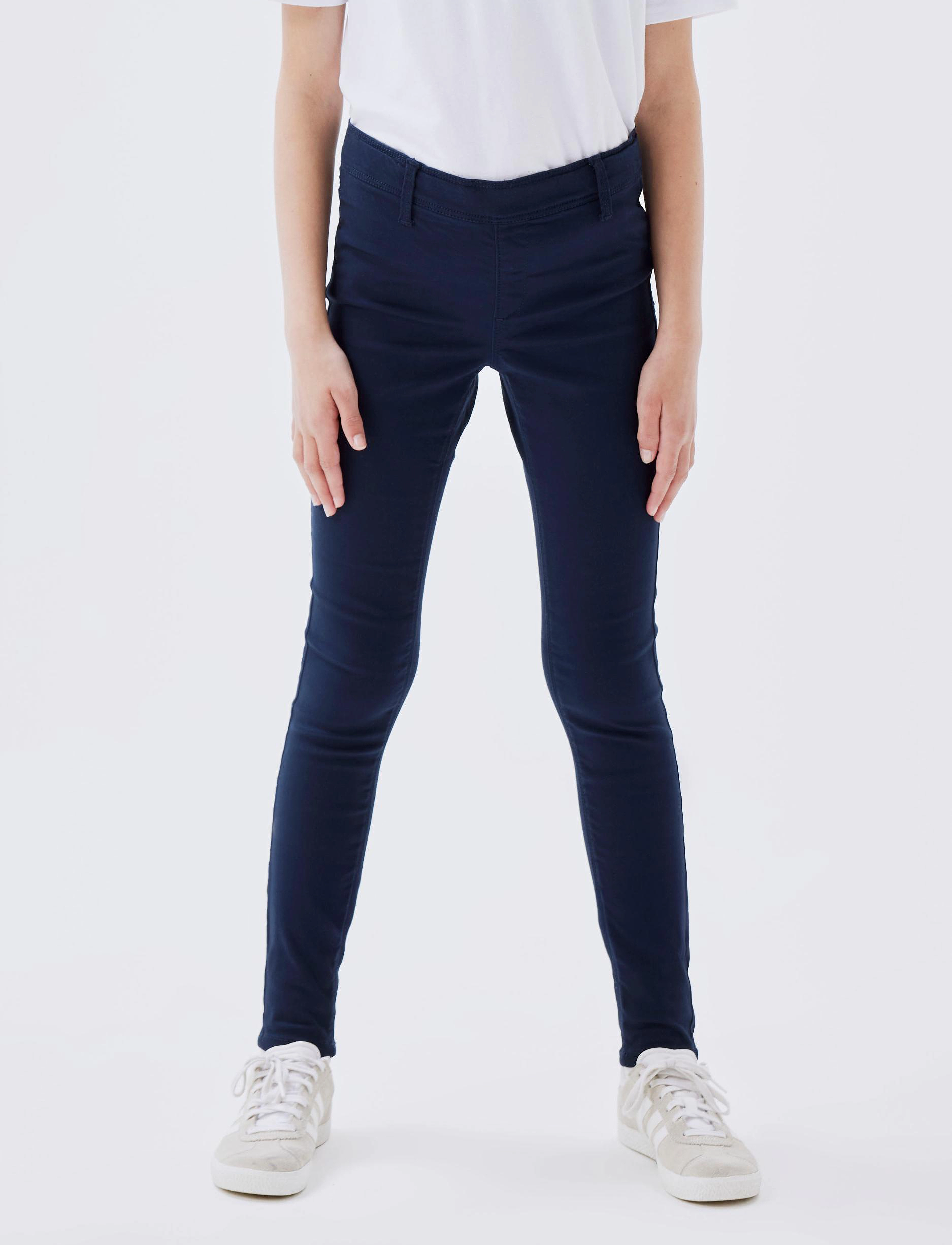 name it - NKFPOLLY TWITOAS LEGGING NOOS - leggings - dark sapphire - 4
