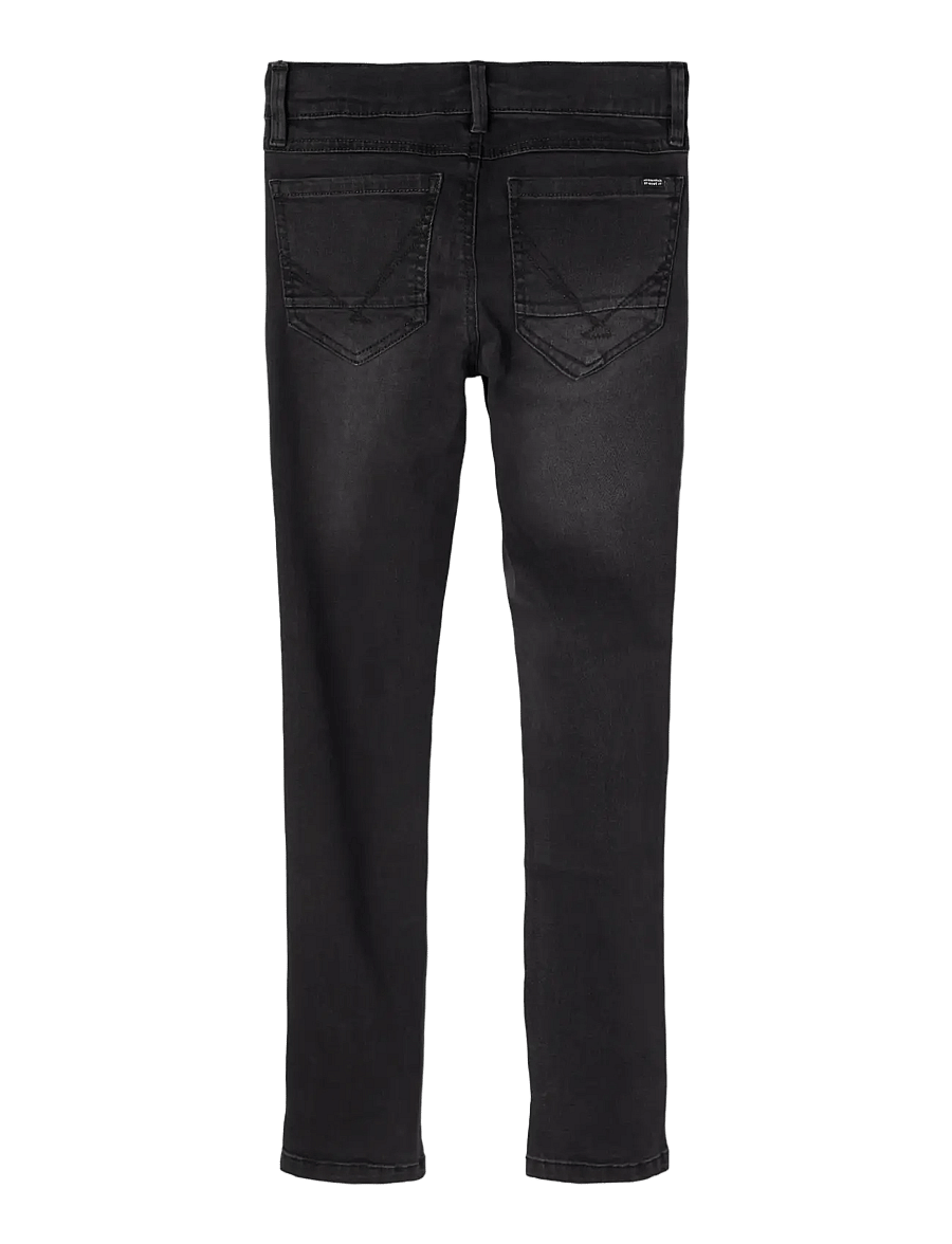 name it - NKMPETE SKINNY JEANS 2012-ON NOOS - pillifarkut - black denim - 2