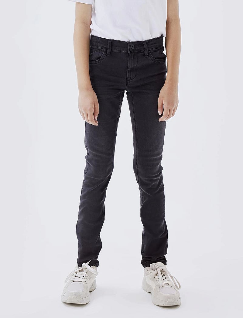 name it - NKMPETE SKINNY JEANS 2012-ON NOOS - pillifarkut - black denim - 0