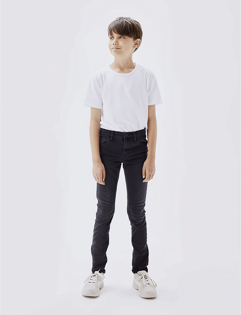 name it - NKMPETE SKINNY JEANS 2012-ON NOOS - pillifarkut - black denim - 4