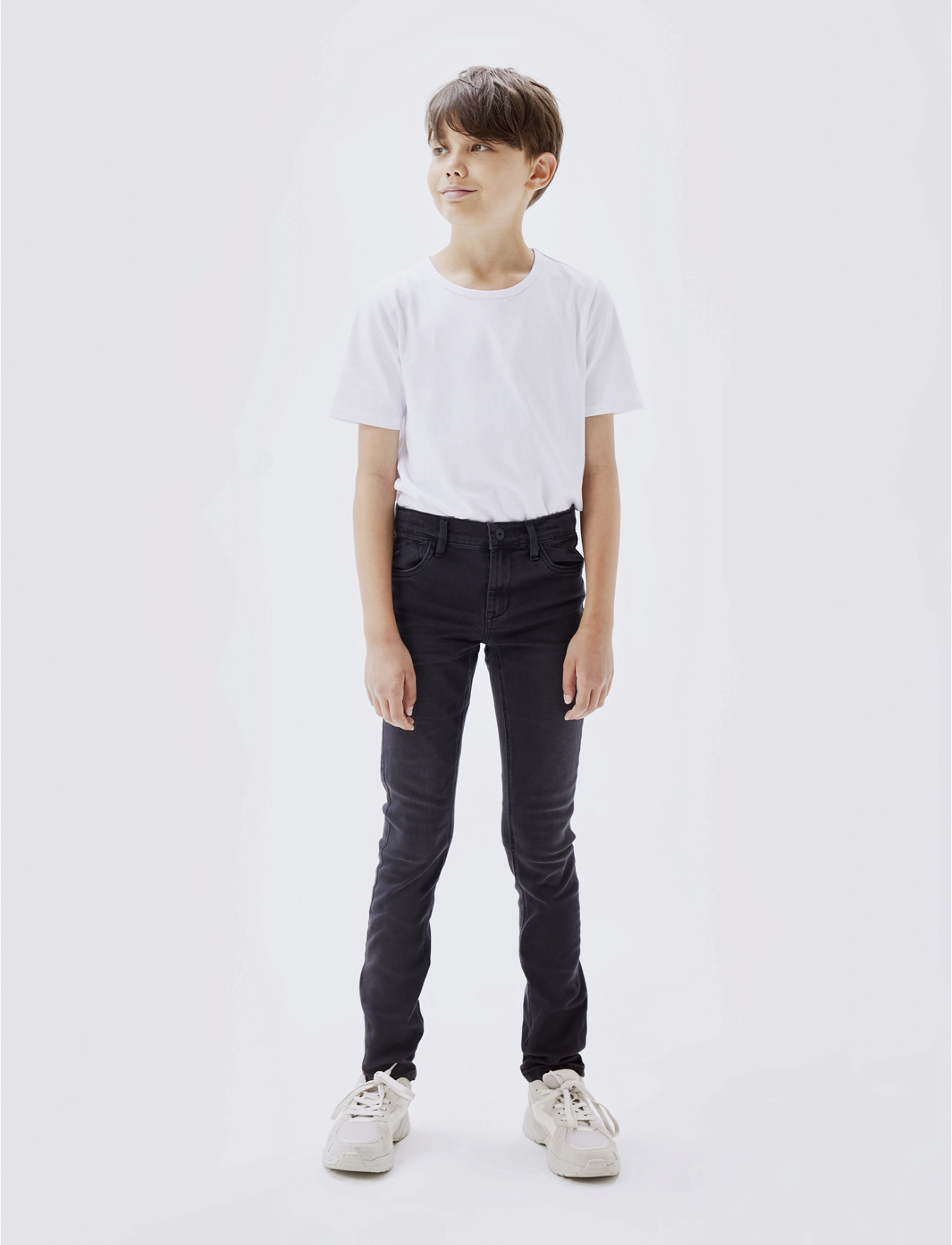 name it - NKMPETE SKINNY JEANS 2012-ON NOOS - pillifarkut - black denim - 4