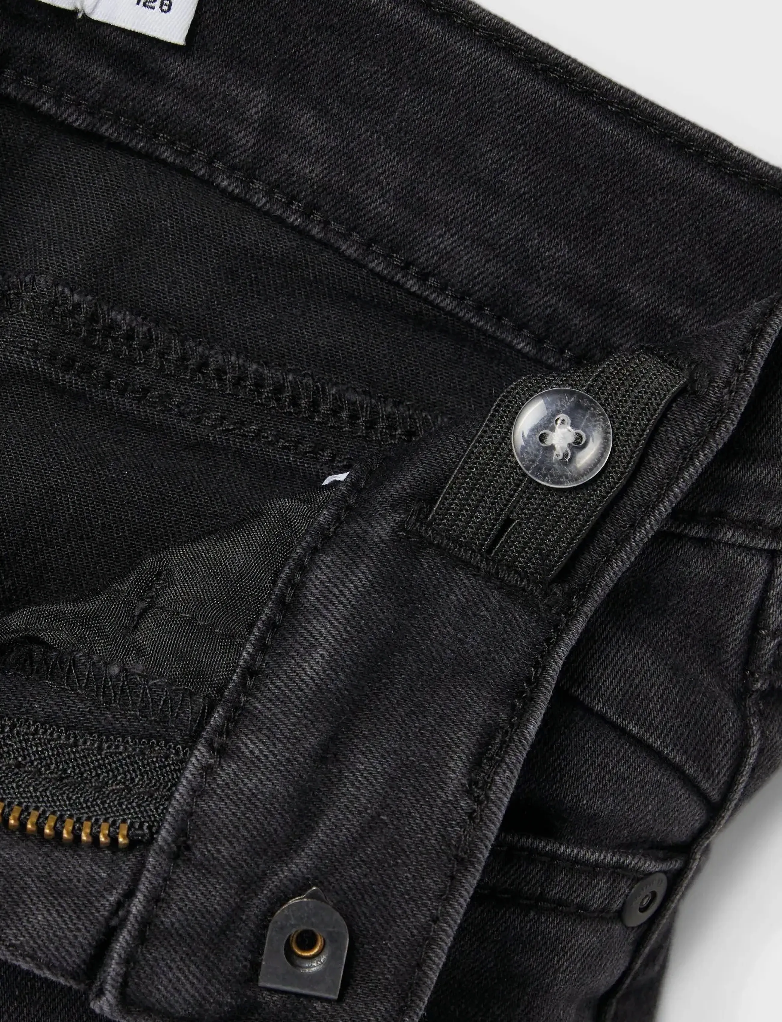 name it - NKMPETE SKINNY JEANS 2012-ON NOOS - pillifarkut - black denim - 5