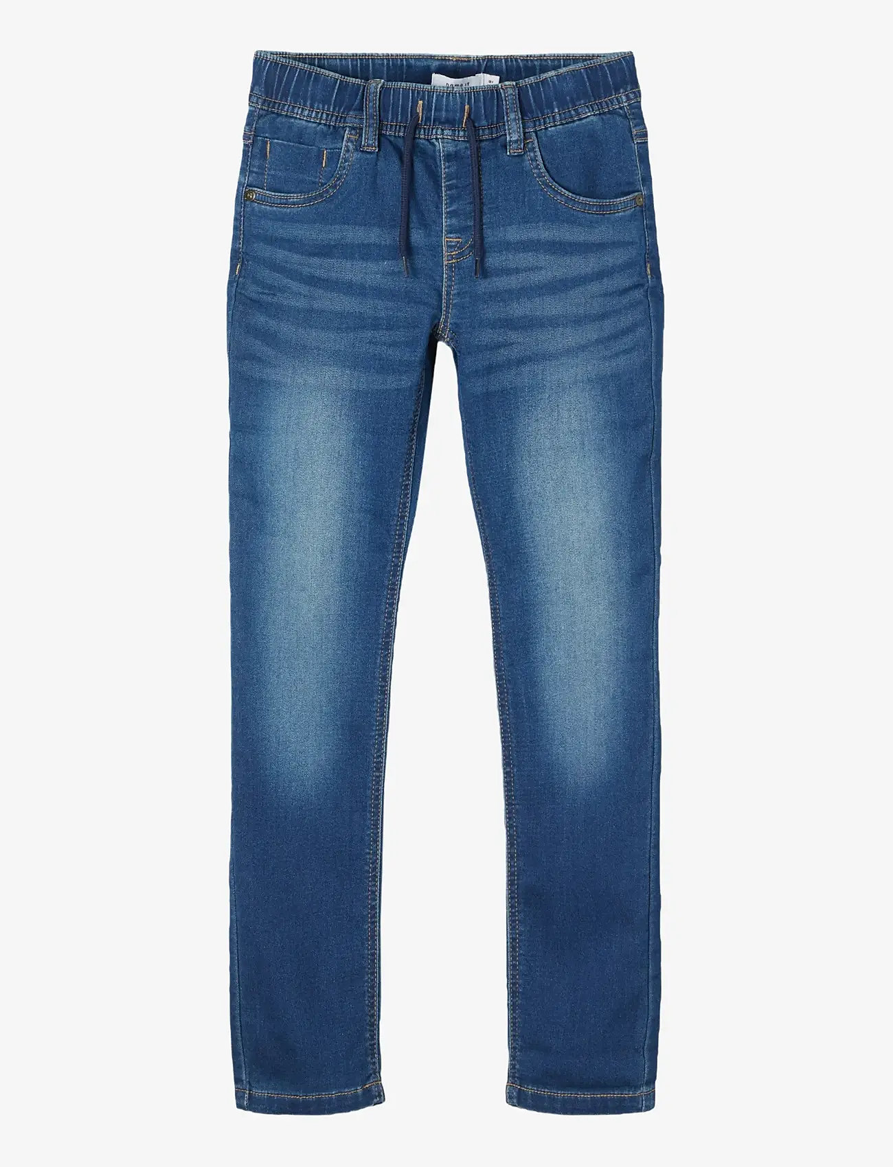 name it - NKMRYAN SLIM SWE JEANS 5225-TH NOOS - skinny jeans - dark blue denim - 1