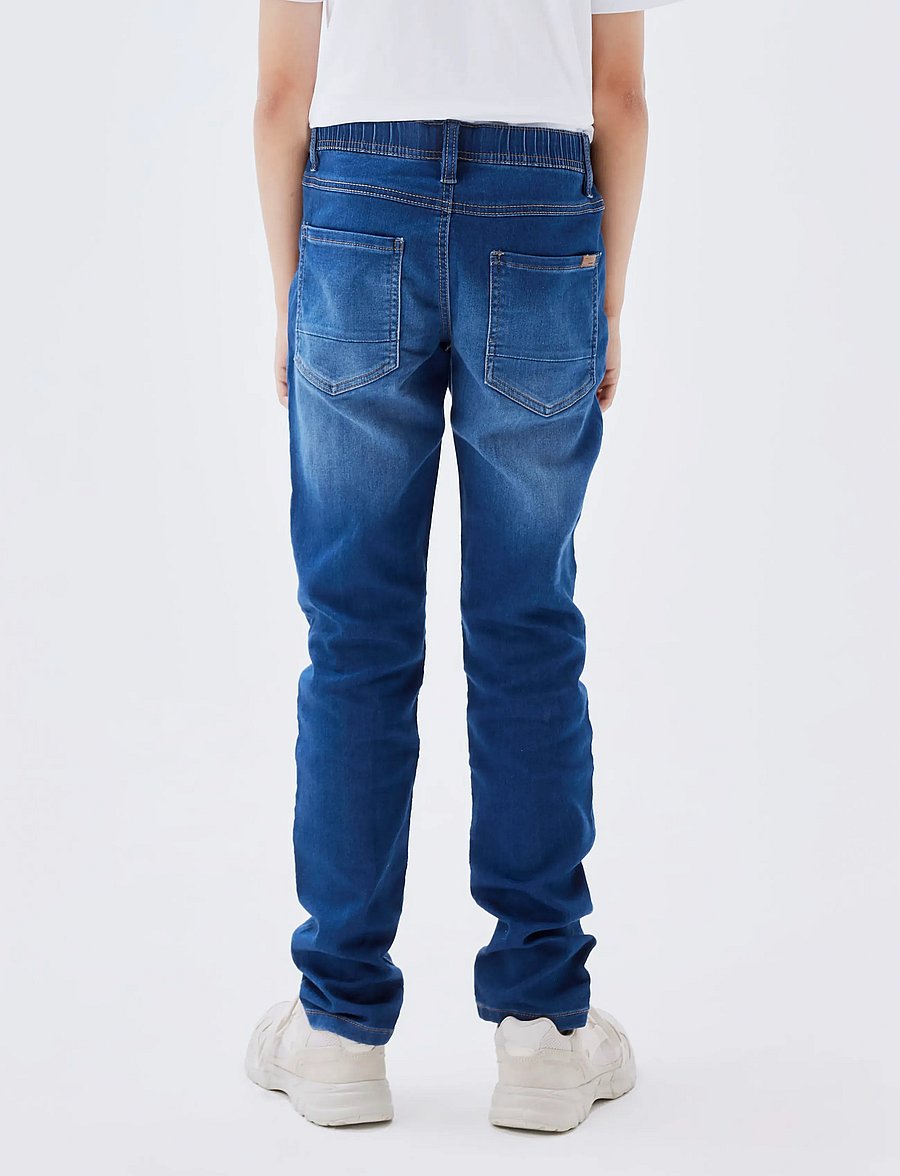 name it - NKMRYAN SLIM SWE JEANS 5225-TH NOOS - skinny jeans - dark blue denim - 5