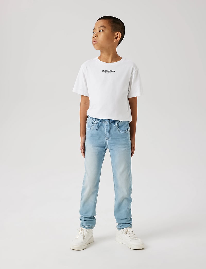 name it - NKMRYAN SLIM SWE JEANS 5225-TH NOOS - skinny jeans - light blue denim - 3