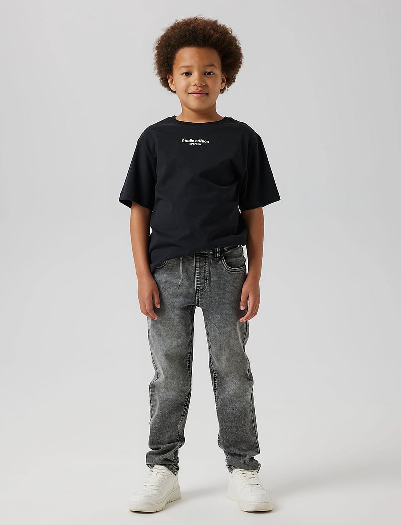 name it - NKMRYAN SLIM SWE JEANS 5225-TH NOOS - skinny jeans - medium grey denim - 4