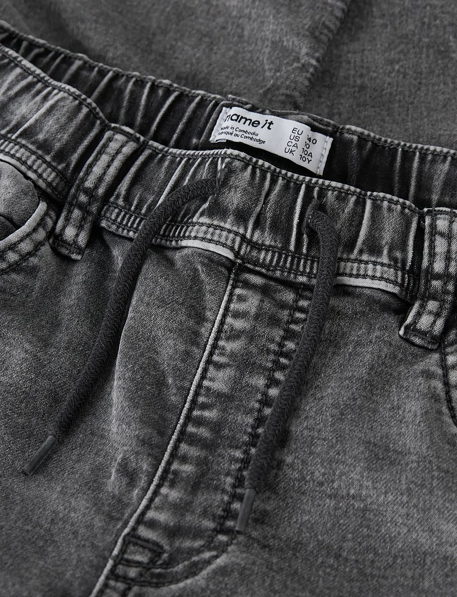 name it - NKMRYAN SLIM SWE JEANS 5225-TH NOOS - skinny jeans - medium grey denim - 5