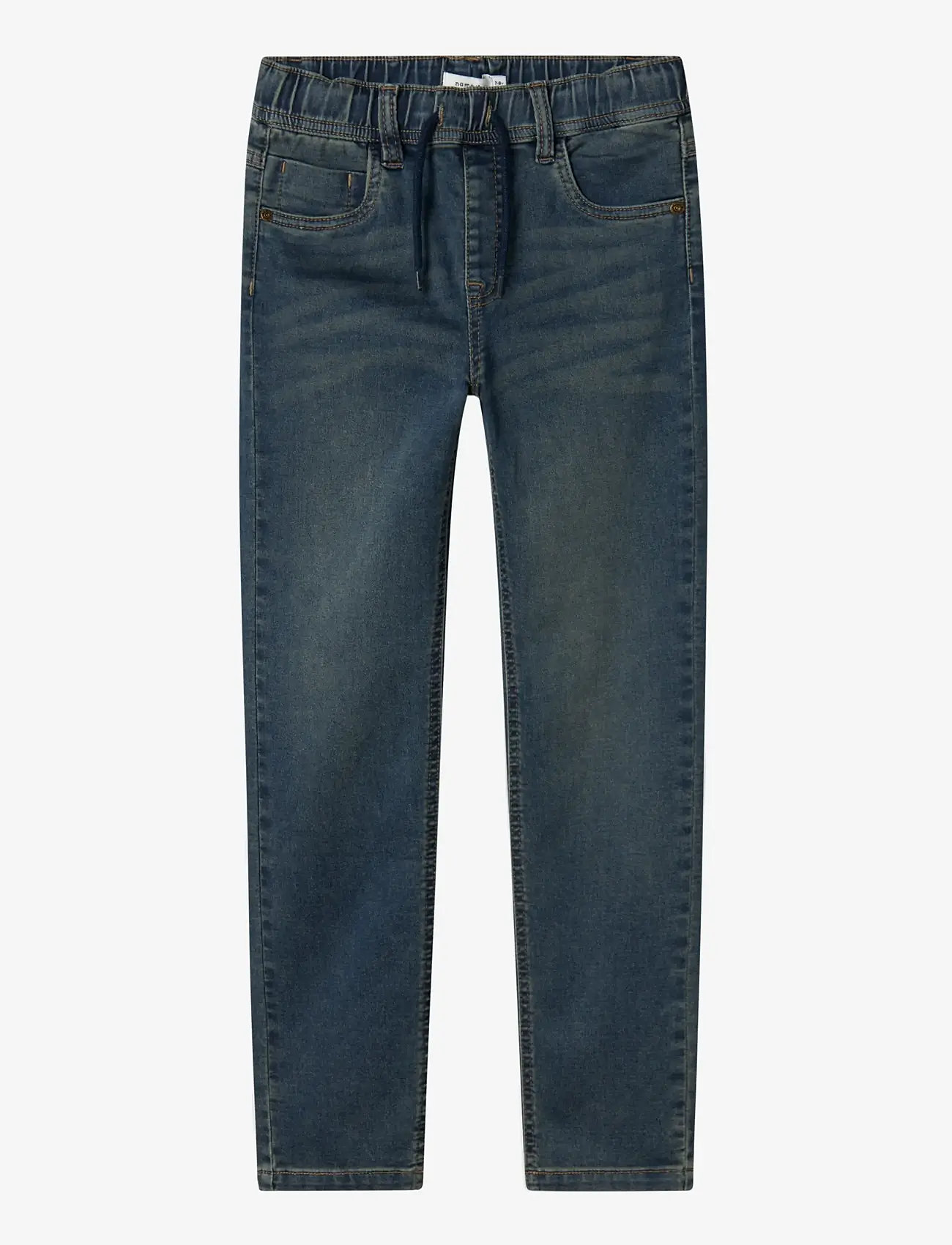 name it - NKMRYAN SLIM SWE JEANS 5225-TH NOOS - skinny jeans - vintage dark blue denim - 1