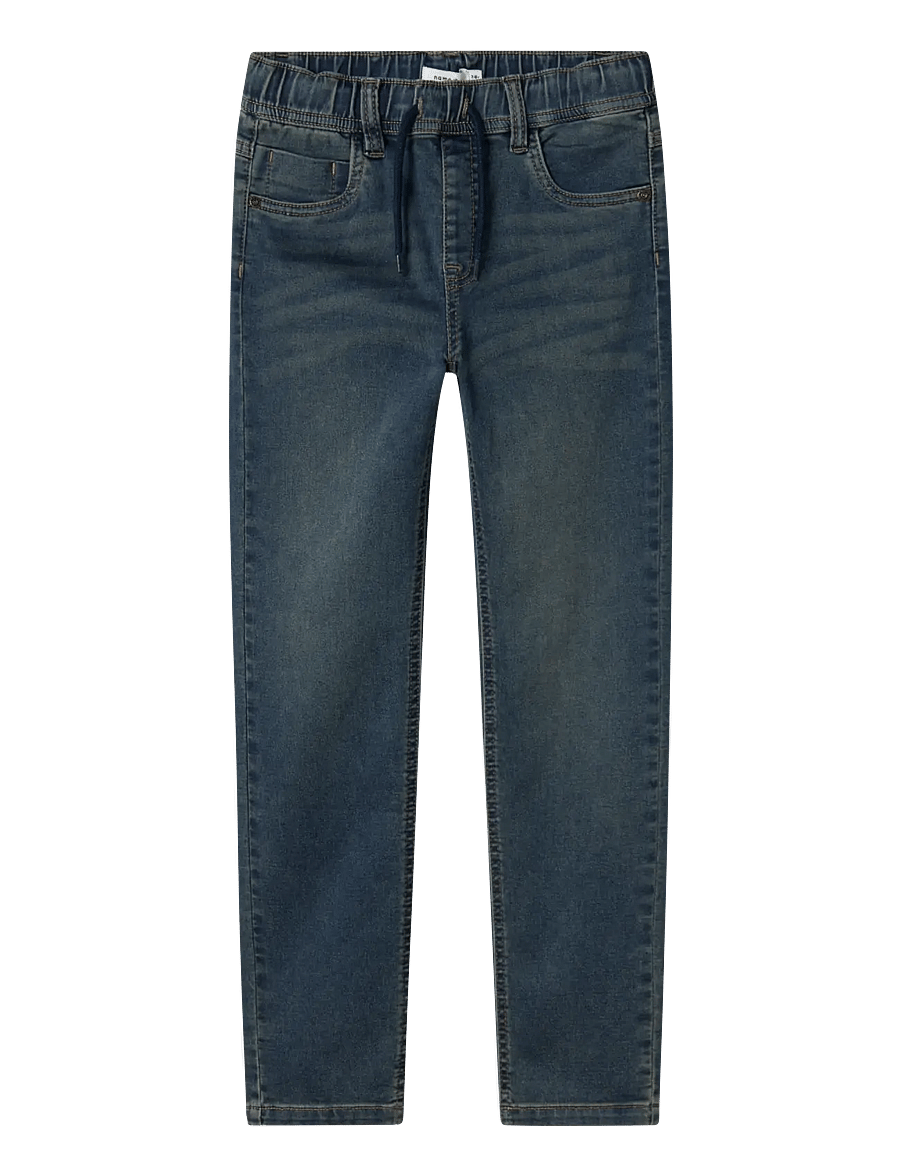 name it - NKMRYAN SLIM SWE JEANS 5225-TH NOOS - skinny jeans - vintage dark blue denim - 1