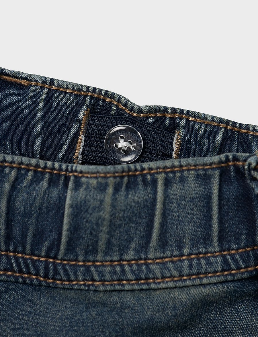 name it - NKMRYAN SLIM SWE JEANS 5225-TH NOOS - skinny jeans - vintage dark blue denim - 3