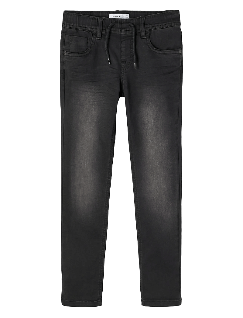 name it - NKMRYAN SLIM SWE JEANS 5110-TH NOOS - regular jeans - black denim - 0