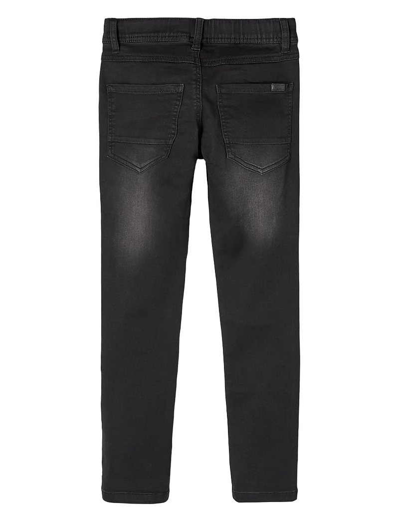 name it - NKMRYAN SLIM SWE JEANS 5110-TH NOOS - regular jeans - black denim - 1