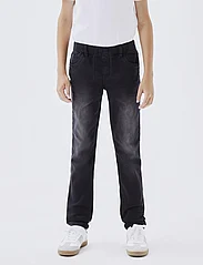 name it - NKMRYAN SLIM SWE JEANS 5110-TH NOOS - regular jeans - black denim - 4