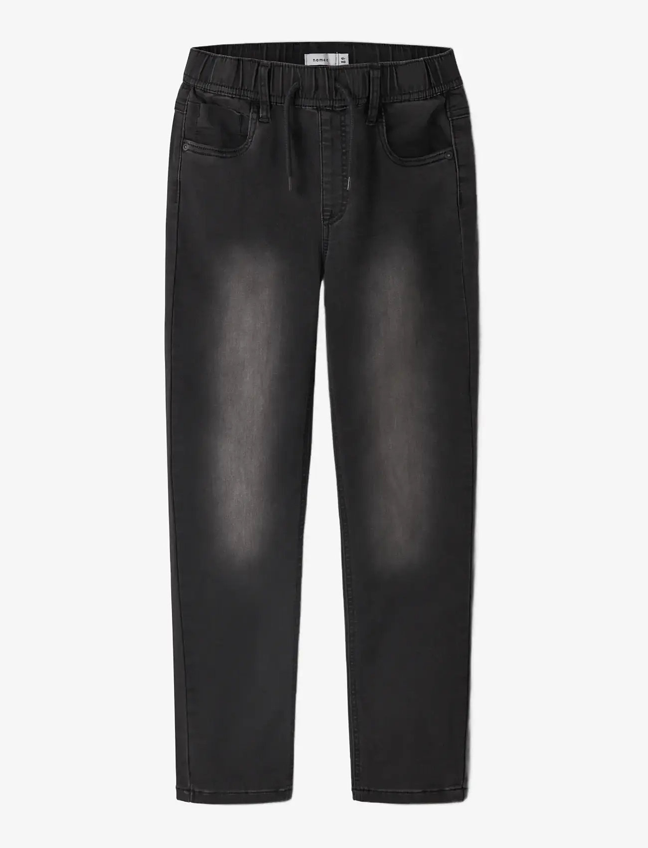 name it - NKMRYAN SLIM SWE JEANS 5110-TH NOOS - regular jeans - black denim - 2