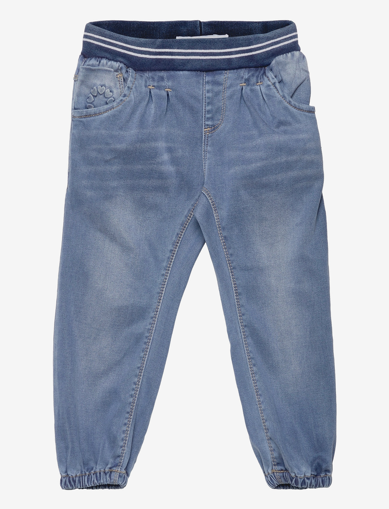 name it - NMFBIBI DNMTORAS 2468 PANT NOOS - sügisesed riided - medium blue denim - 0