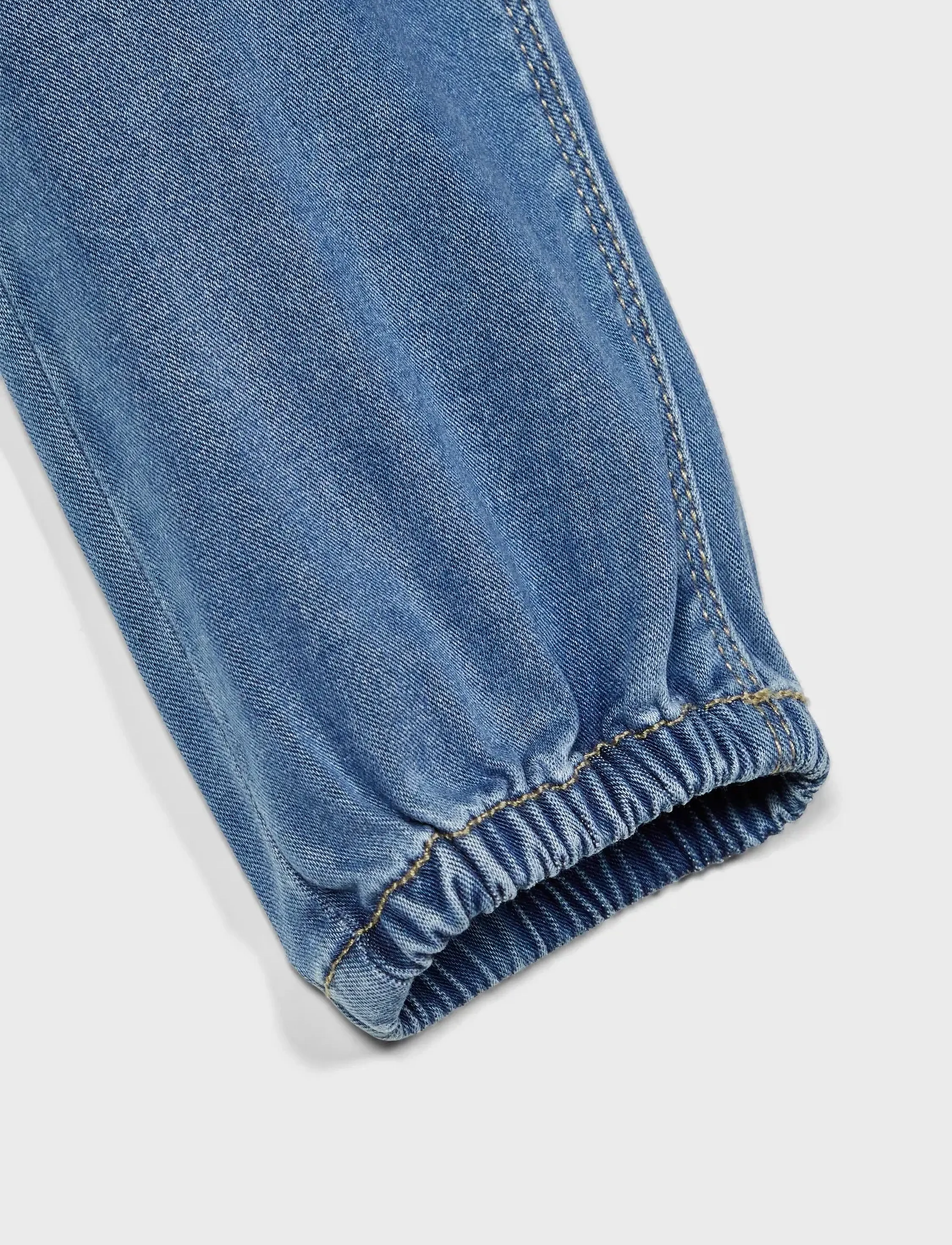 name it - NMFBIBI DNMTORAS 2468 PANT NOOS - de laveste prisene - medium blue denim - 4