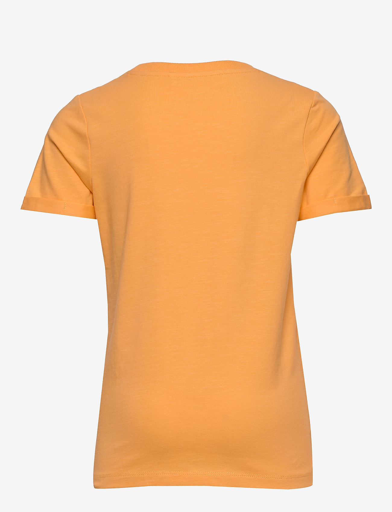 name it - NKMHILM SS SLIM TOP - blazing orange - 1