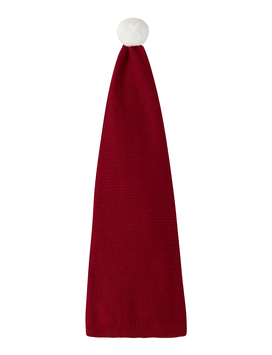 name it - NMNRINJAHA KNIT HAT - talvemütsid - red dahlia - 1