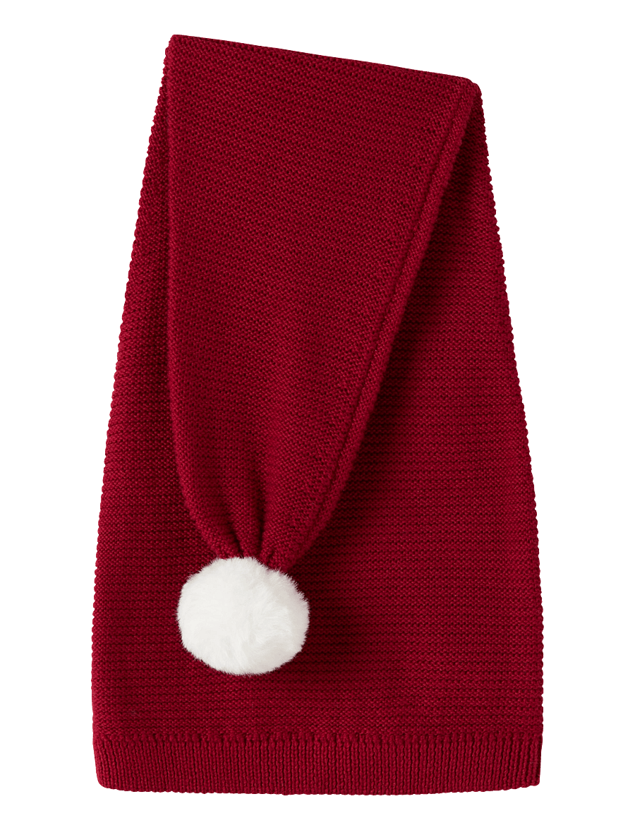 name it - NKNRINJAHA KNIT HAT - wintermützen - red dahlia - 0