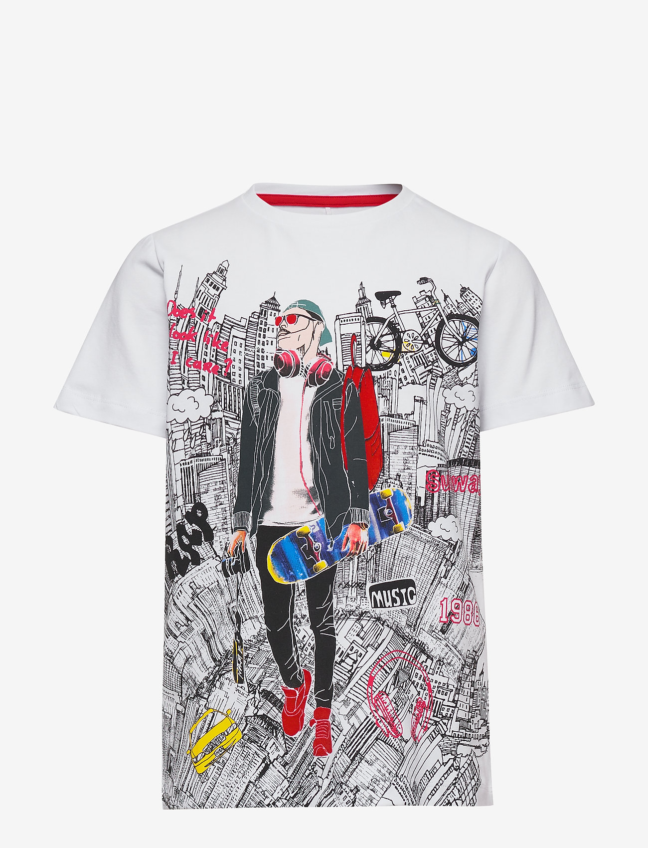 NKMHAREEM SS TOP - BRIGHT WHITE