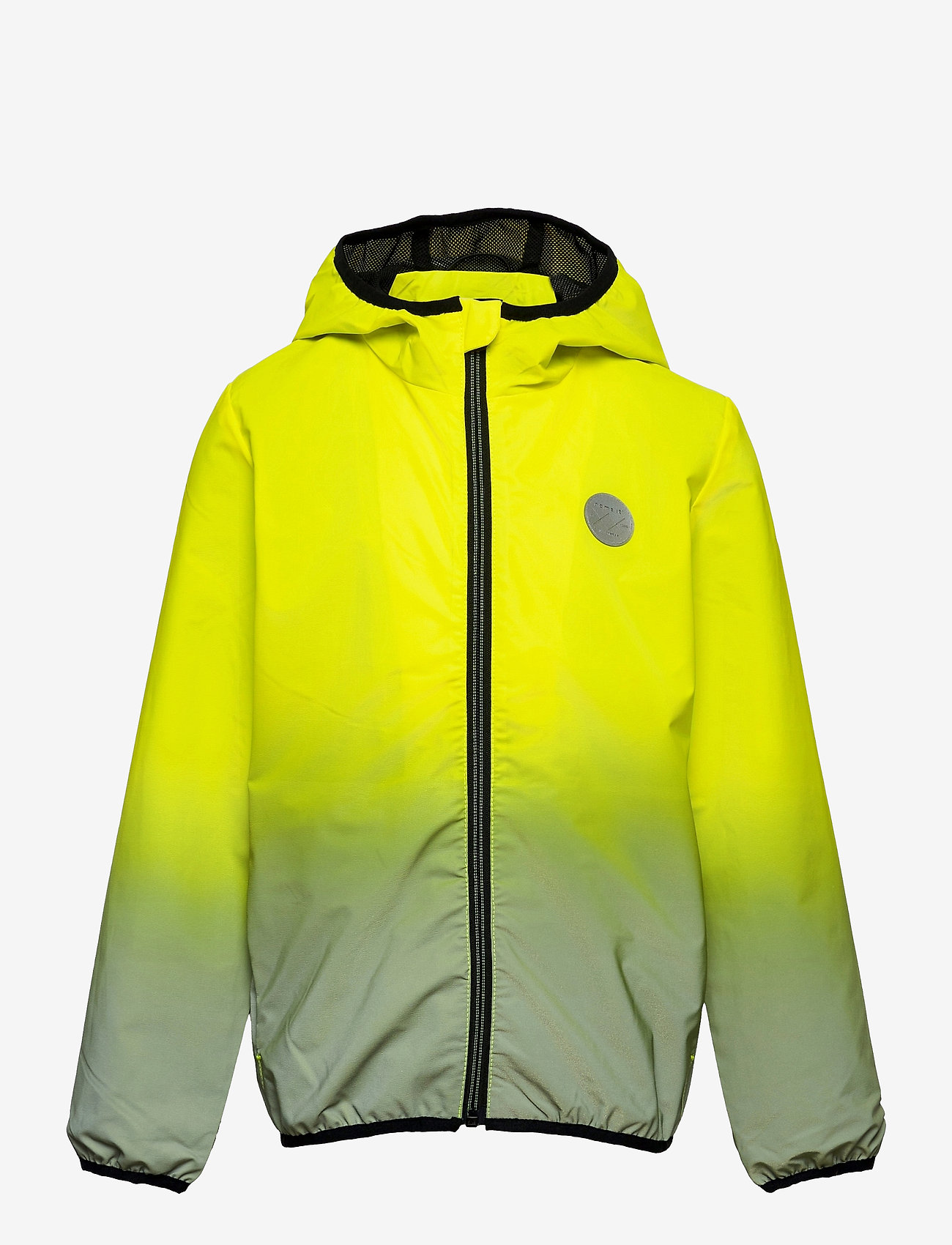 NKMMASON REFLECTIVE JACKET - ACID LIME