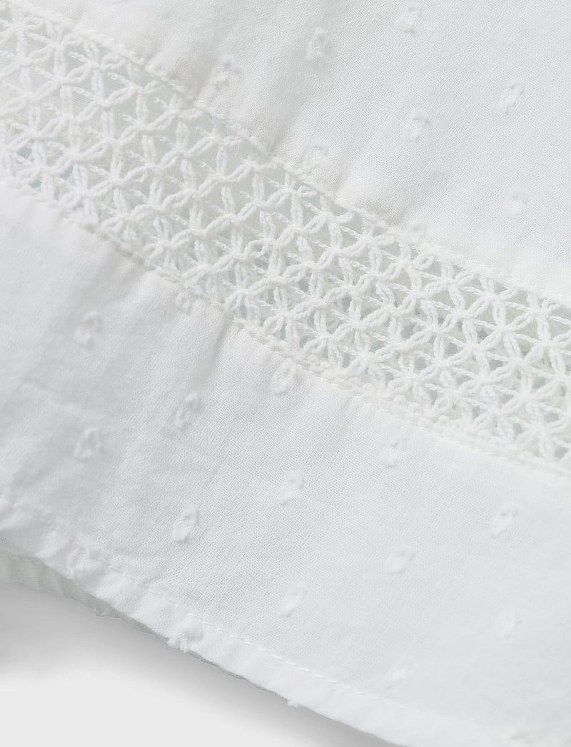 name it - NKFFARIDE SS TOP NOOS - bluser & tunikaer - bright white - 3