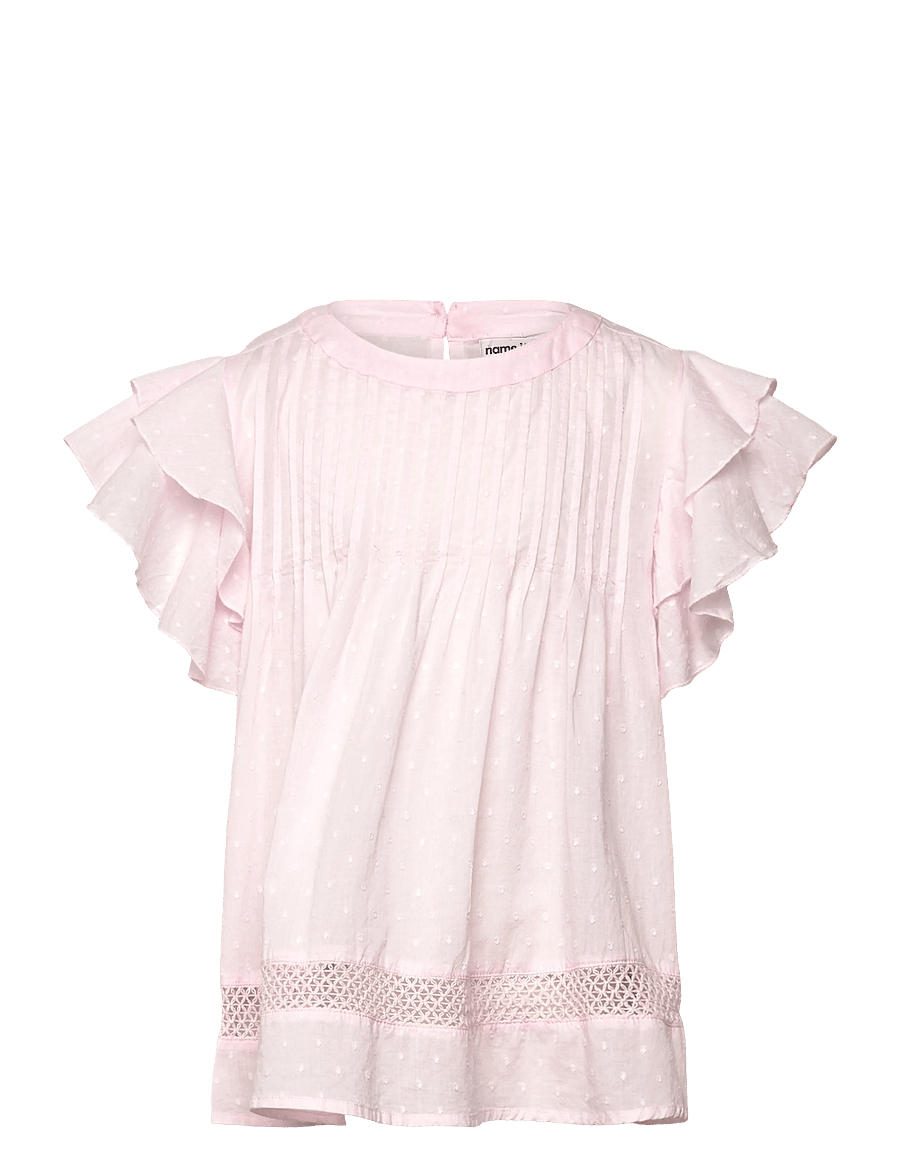 name it - NKFFARIDE SS TOP NOOS - bluser & tunikaer - cradle pink - 0