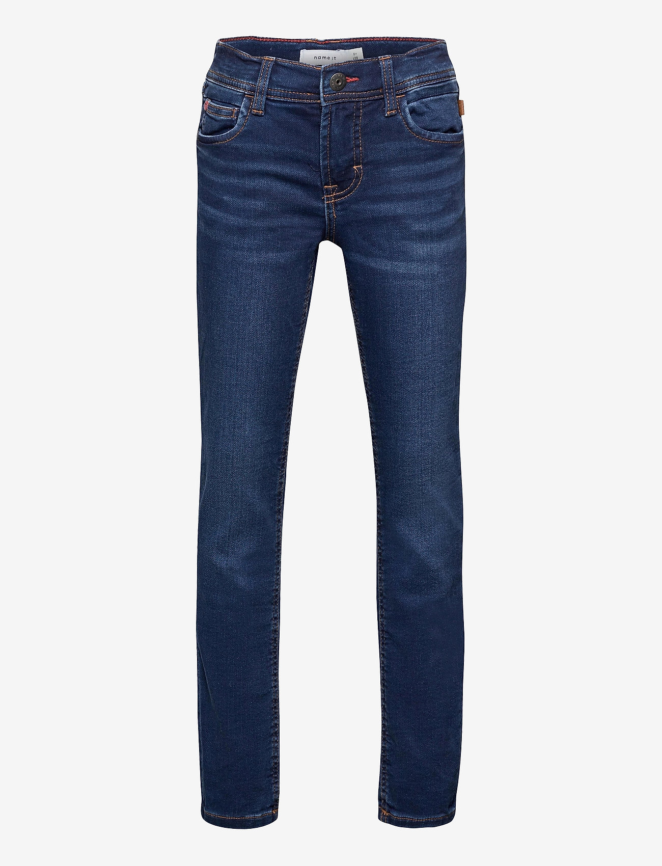 name it - NKMTHEO DNMTIMES 3470 SWE PANT - dark blue denim - 0