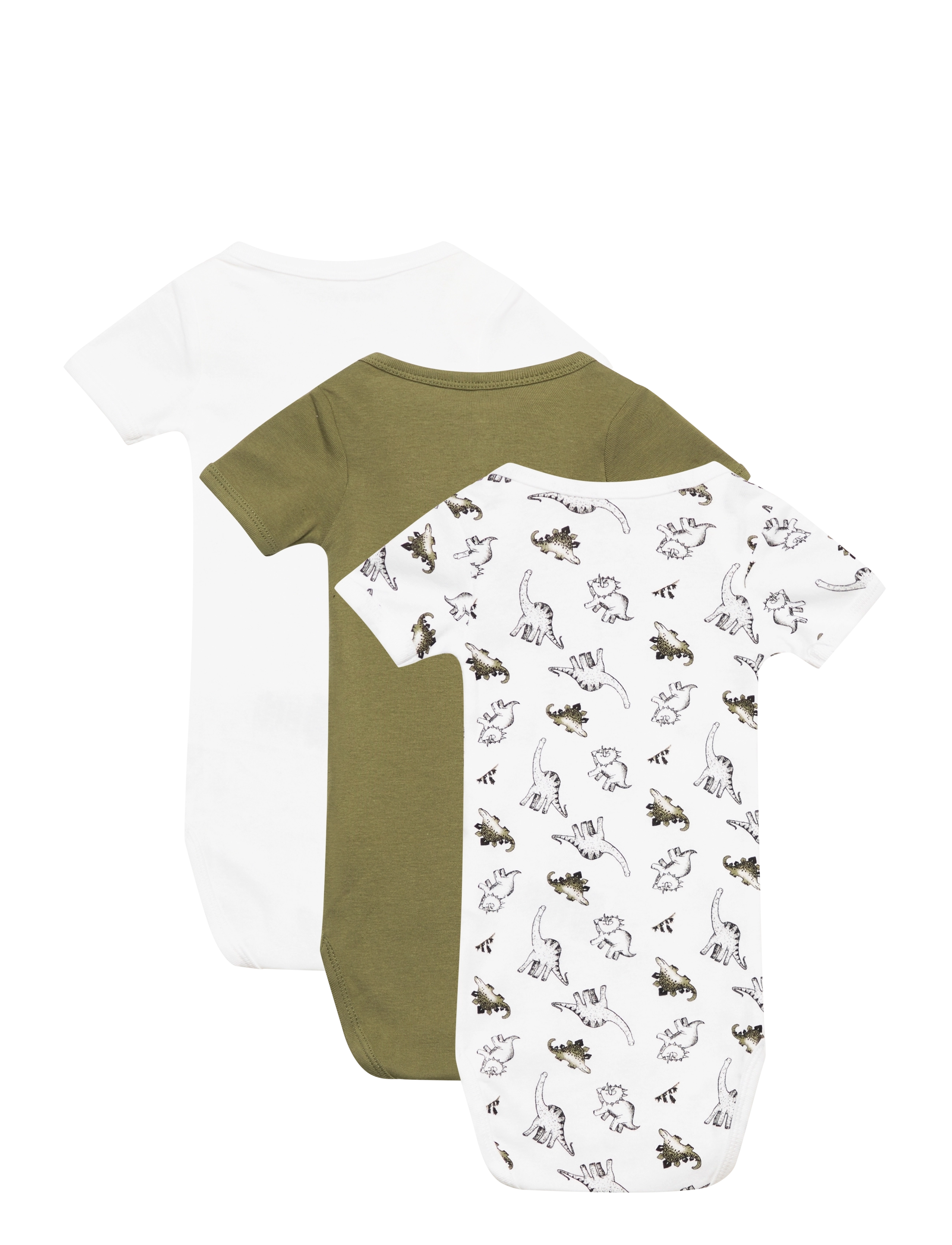 name it - NBMBODY 3P SS LODEN DINO NOOS - loden green - 1