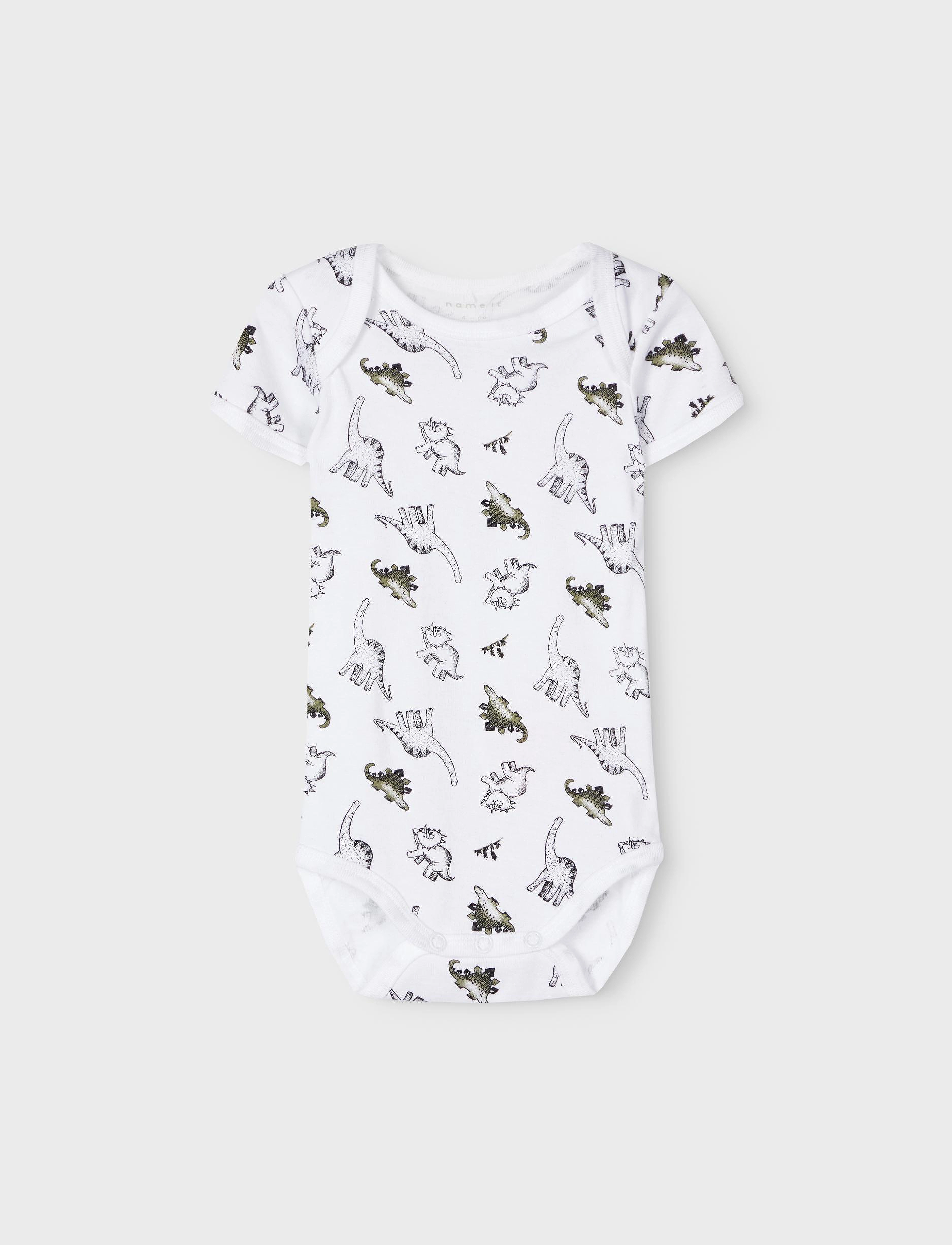 name it - NBMBODY 3P SS LODEN DINO NOOS - loden green - 5