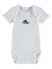 name it - NBMBODY 3P SS LODEN DINO NOOS - kortermede - loden green - 8