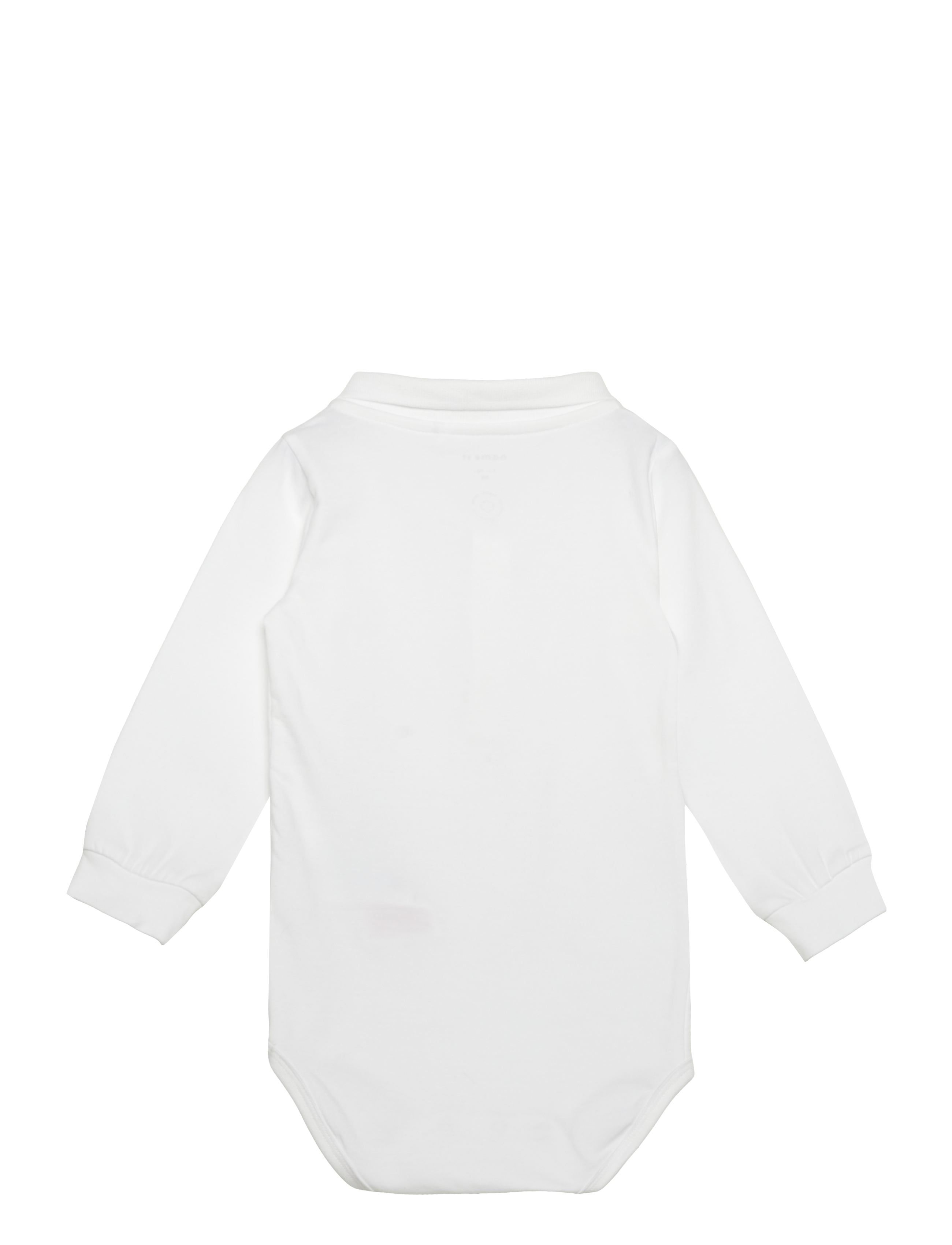 name it - NBMHOLGER LS POLO BODY NOOS - langärmelig - bright white - 2