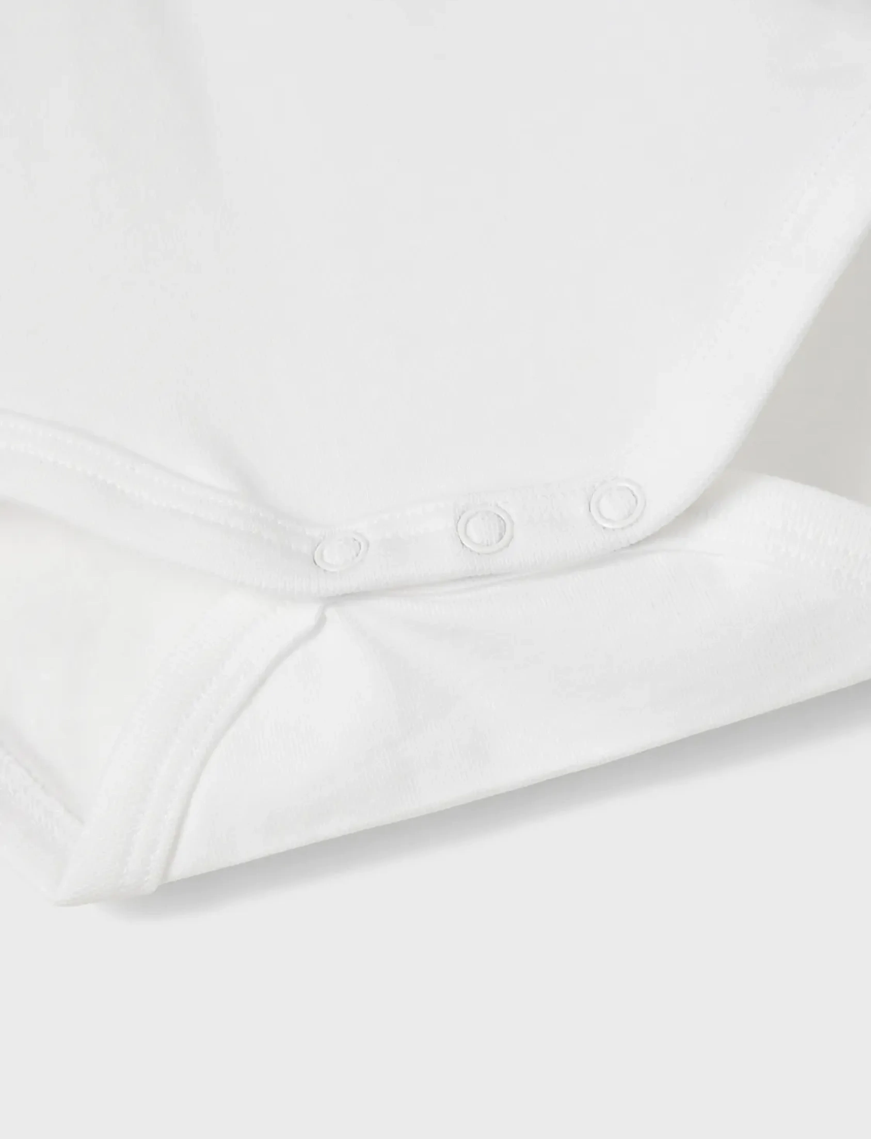 name it - NBMHOLGER LS POLO BODY NOOS - langärmelig - bright white - 3