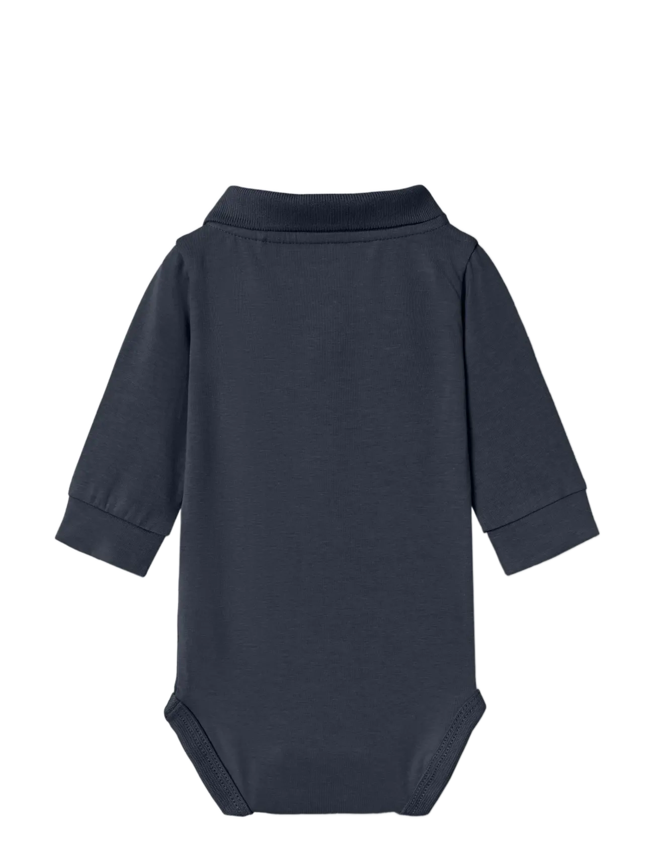 name it - NBMHOLGER LS POLO BODY NOOS - långärmade bodies - dark sapphire - 2