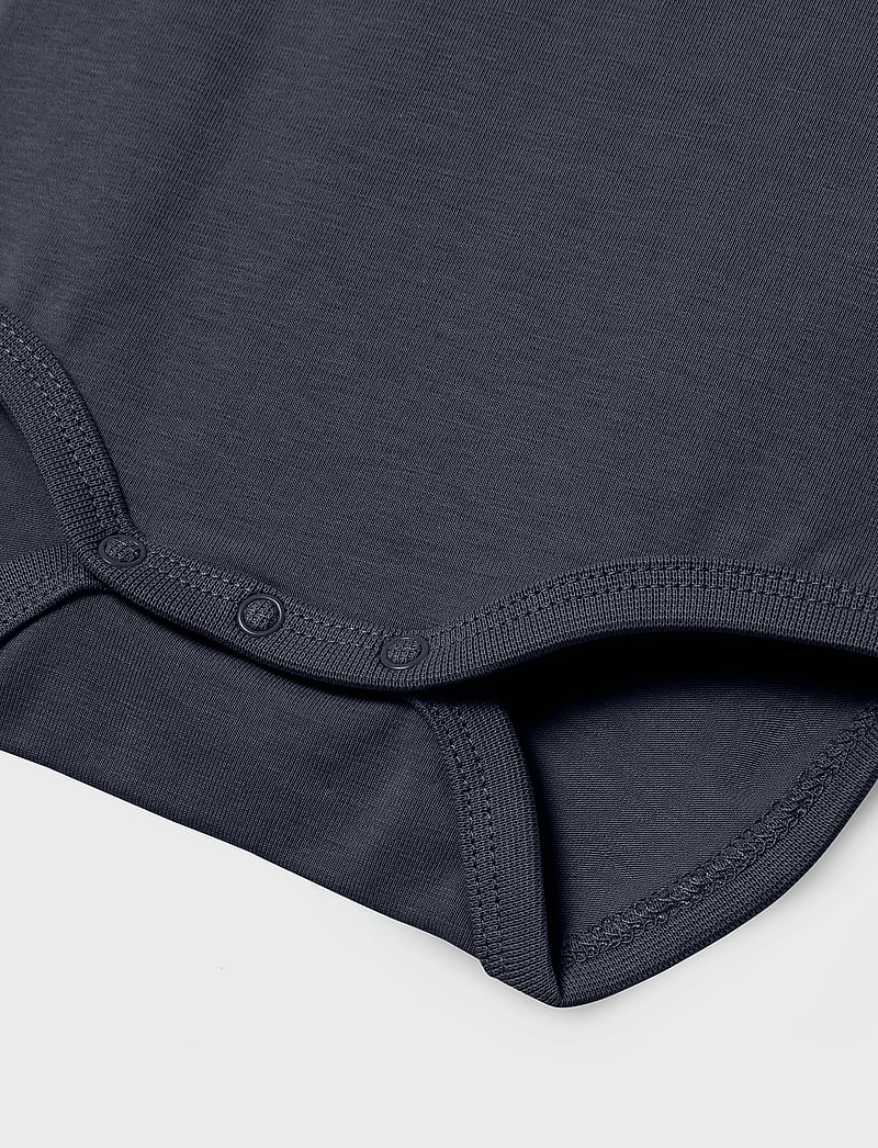 name it - NBMHOLGER LS POLO BODY NOOS - langärmelige bodys - dark sapphire - 3