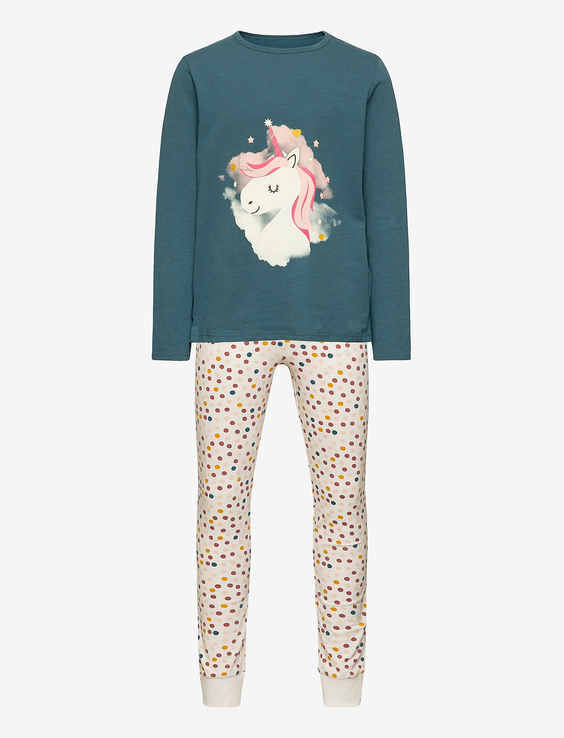 name it - NKFNIGHTSET REAL UNICORN NOOS - pyjama-sets - real teal - 1
