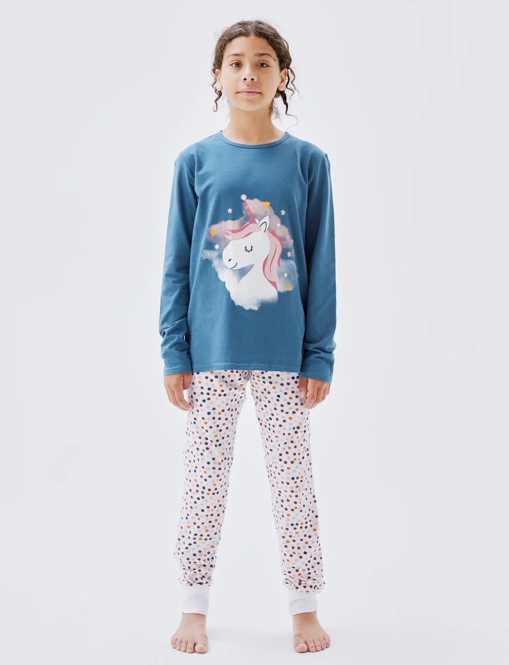 name it - NKFNIGHTSET REAL UNICORN NOOS - pyjama-sets - real teal - 0