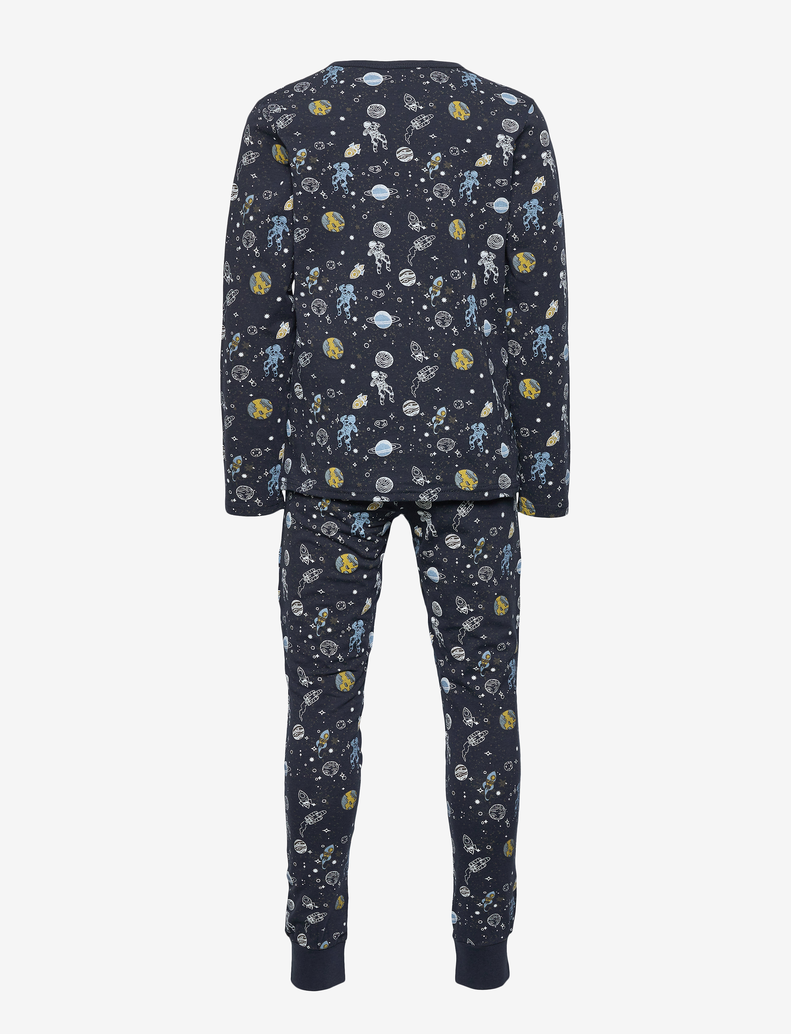 name it - NKMNIGHTSET DARK SAPPHIRE SPACE NOOS - pyjamassæt - dark sapphire - 2