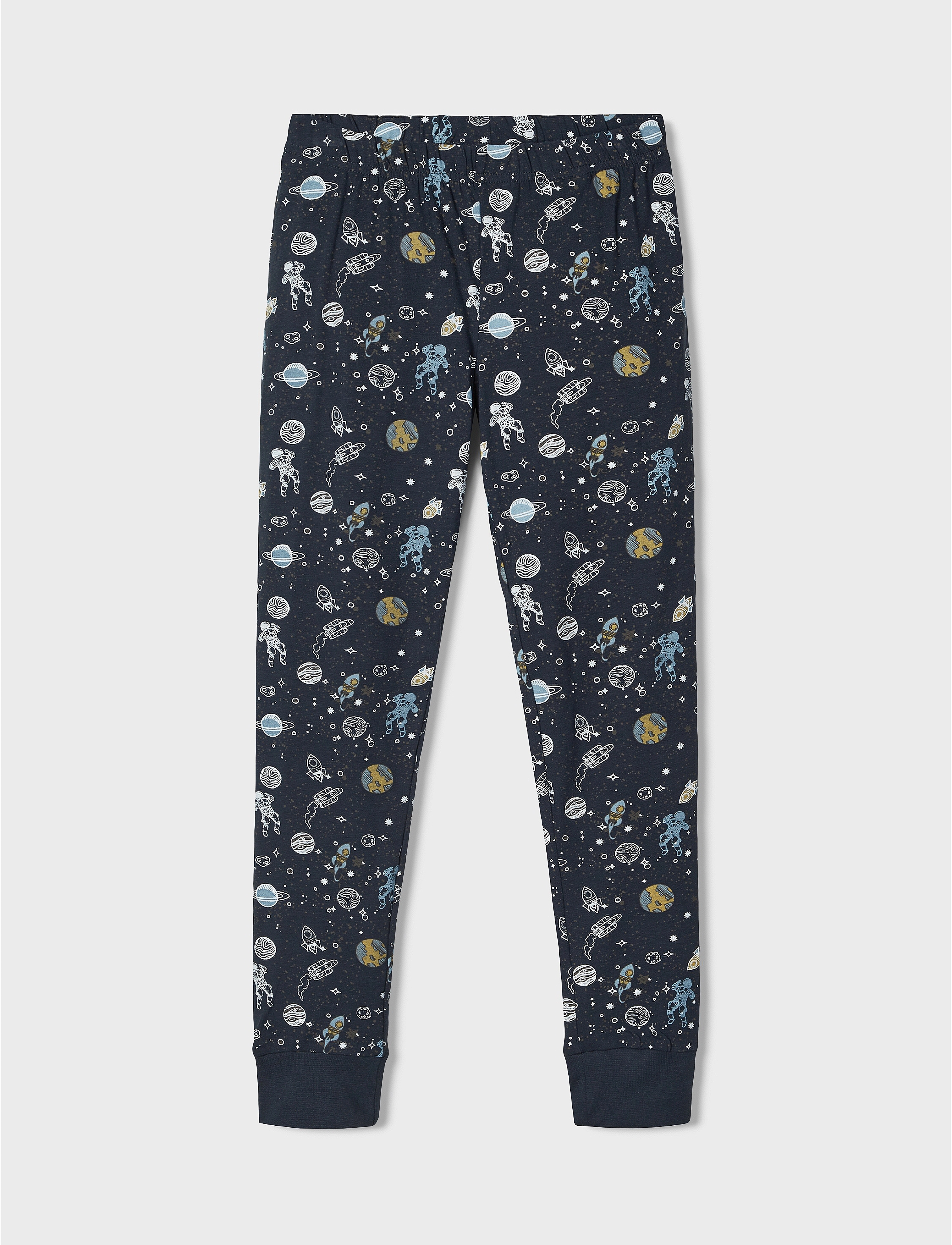 name it - NKMNIGHTSET DARK SAPPHIRE SPACE NOOS - pyjamassæt - dark sapphire - 5
