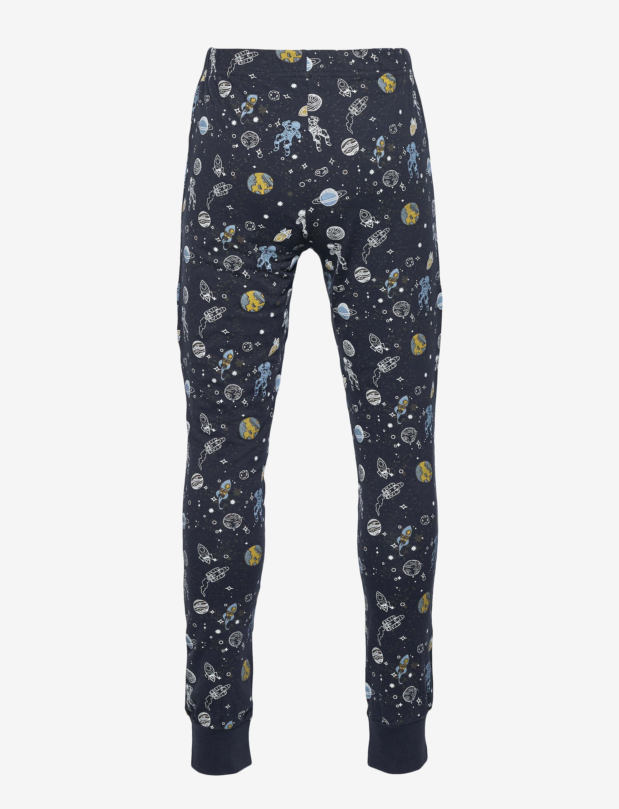 name it - NKMNIGHTSET DARK SAPPHIRE SPACE NOOS - pyjamassæt - dark sapphire - 4