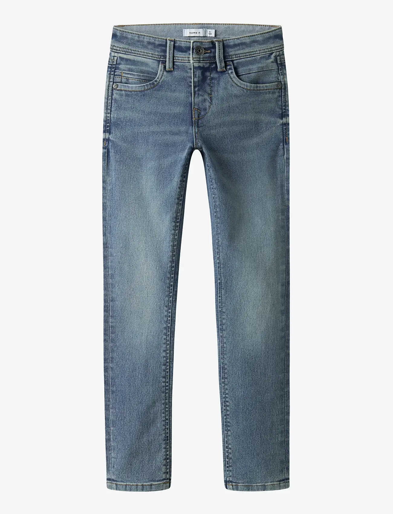 name it - NKMSILAS XSLIM JEANS 2002-TX NOOS - skinny jeans - vintage medium blue denim - 1