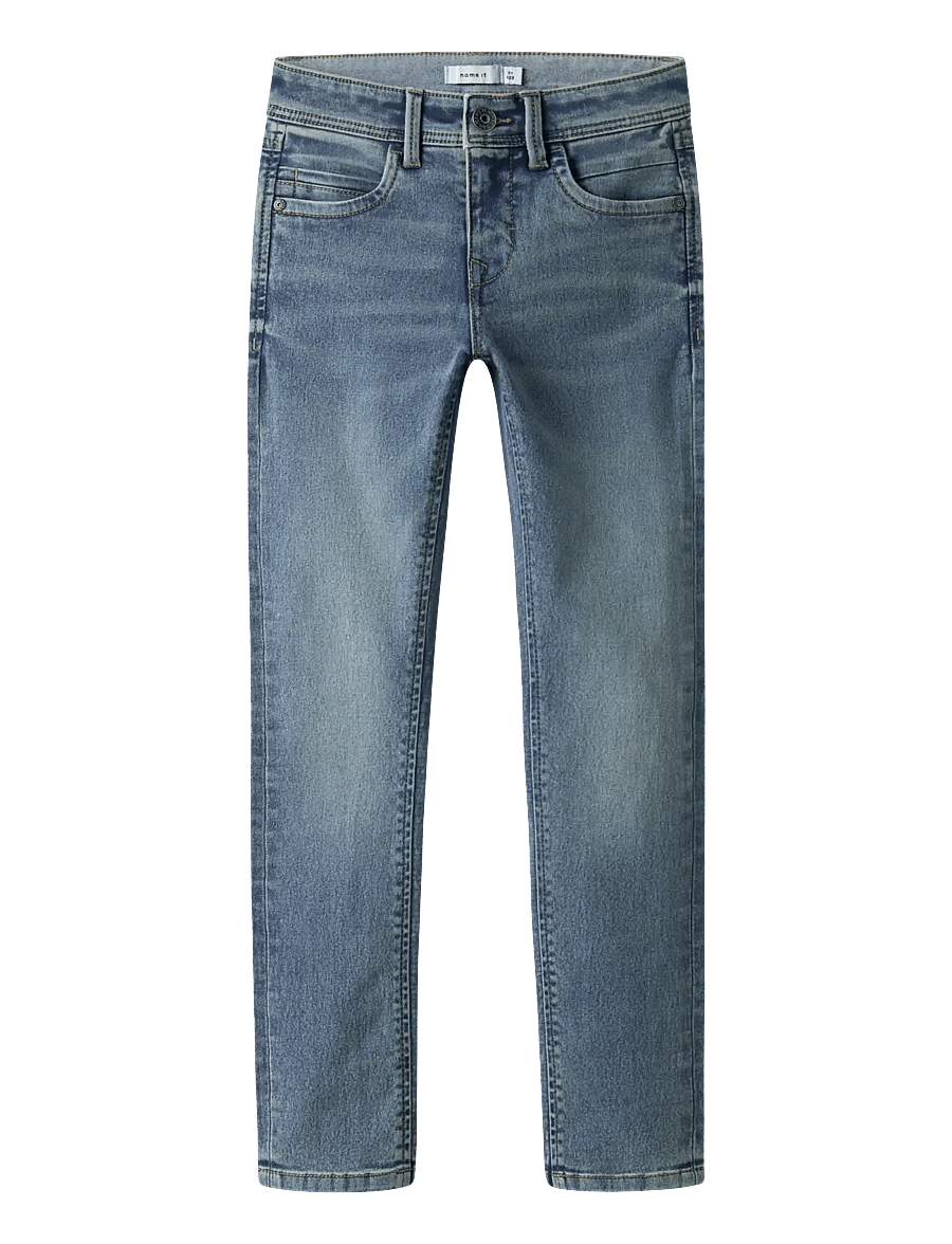 name it - NKMSILAS XSLIM JEANS 2002-TX NOOS - skinny jeans - vintage medium blue denim - 1