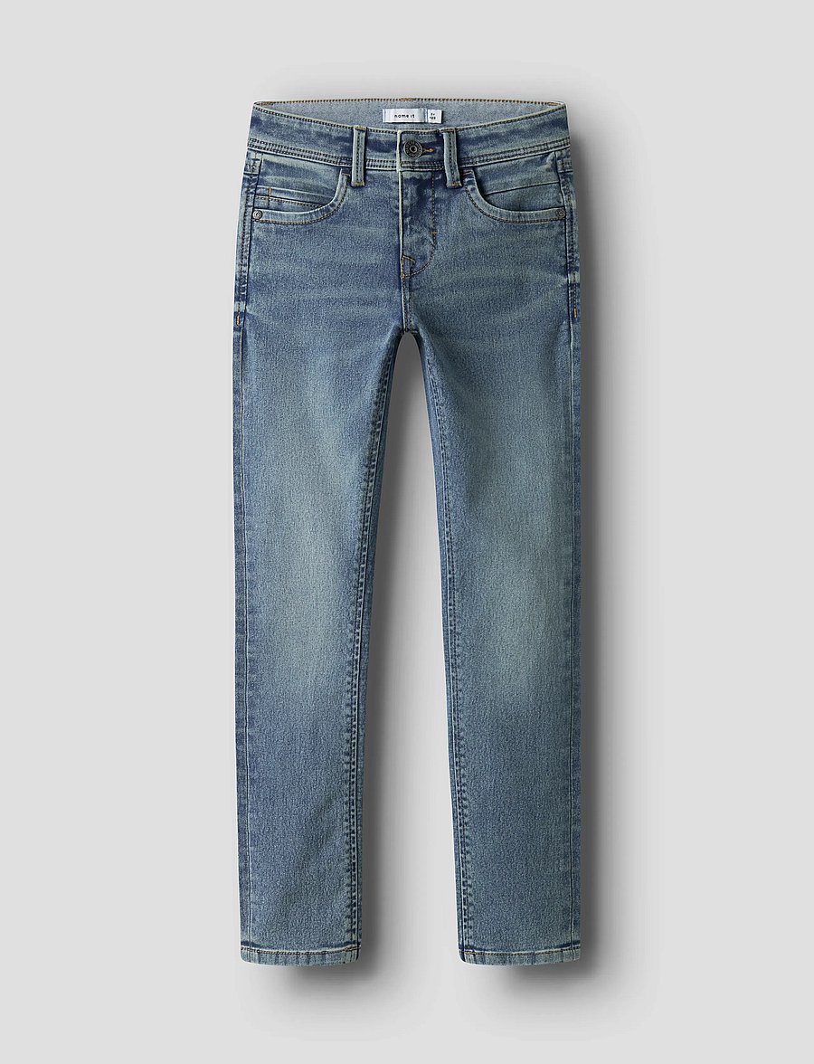 name it - NKMSILAS XSLIM JEANS 2002-TX NOOS - skinny jeans - vintage medium blue denim - 0