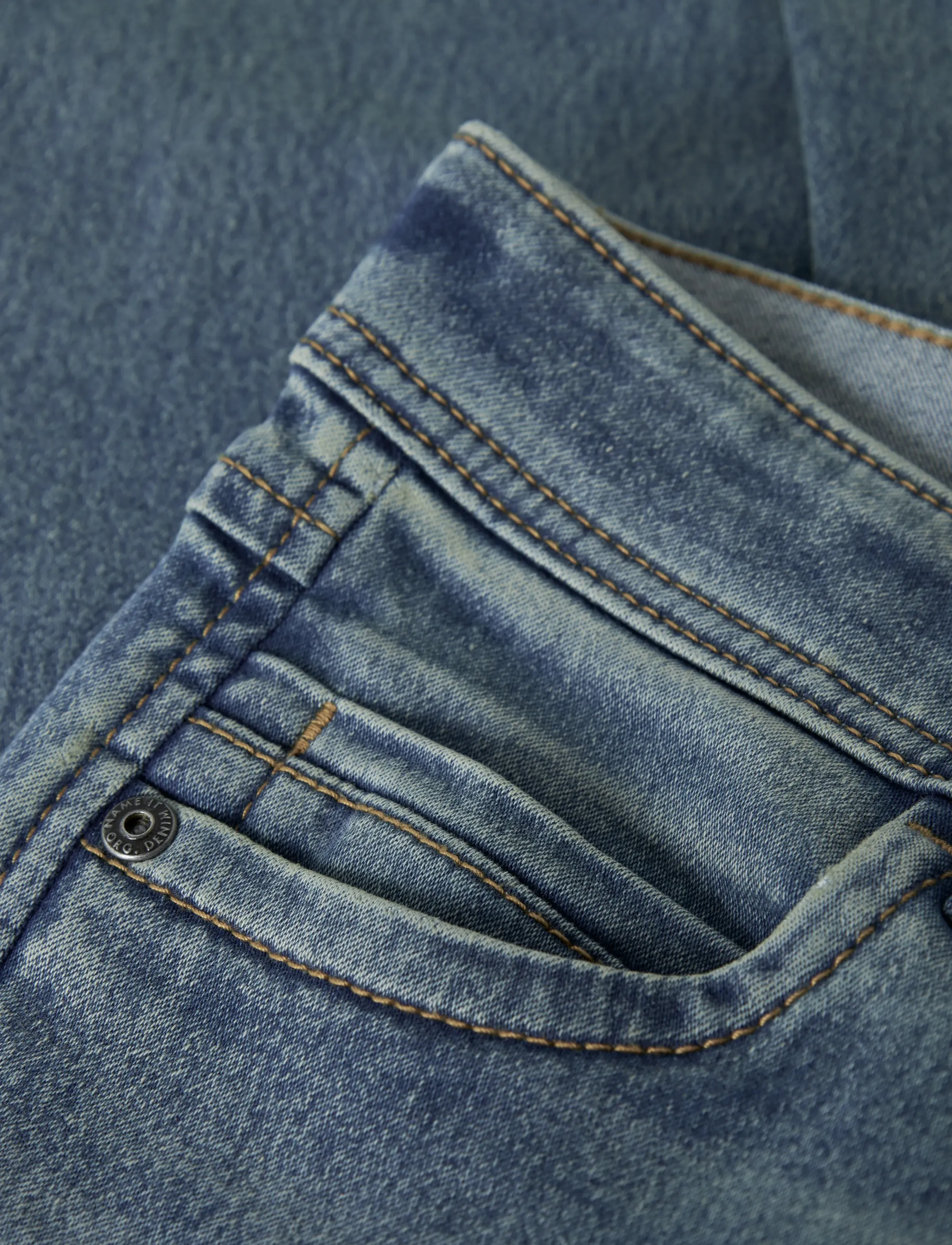 name it - NKMSILAS XSLIM JEANS 2002-TX NOOS - skinny jeans - vintage medium blue denim - 5