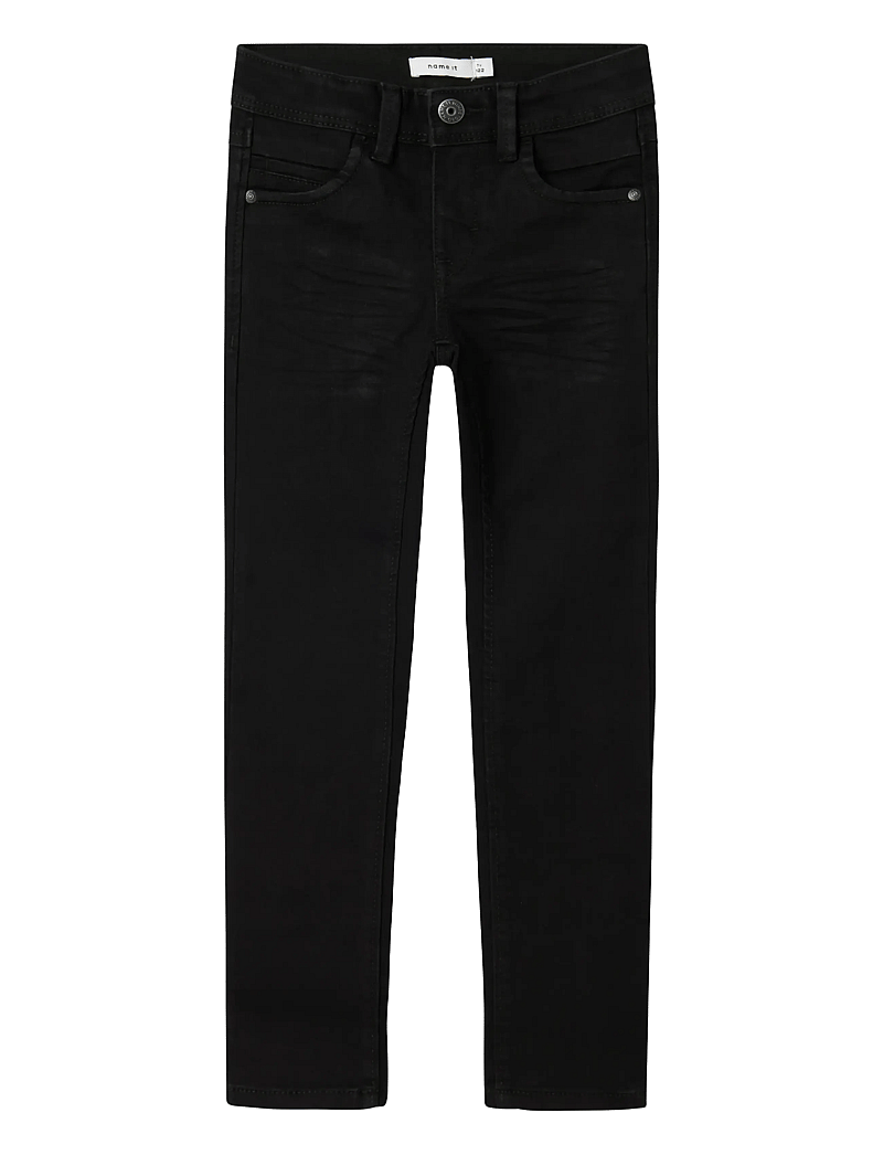 name it - NKMSILAS XSLIM JEANS 2002-TX NOOS - skinny jeans - black - 0